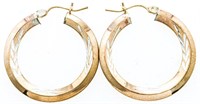 10kt Gold Hoop Earrings