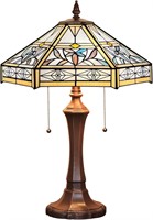$170  Capulina Tiffany Table Lamp Mission Hexagon