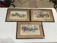 TUDOVICI FRAMED PRINTS, WILL NEED GLASS