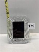 6X5 WATERFORD CRYSTAL PICTURE FRAME