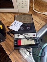 cassette tape recorder