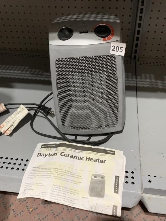 ELECTRIC SPACE HEATER