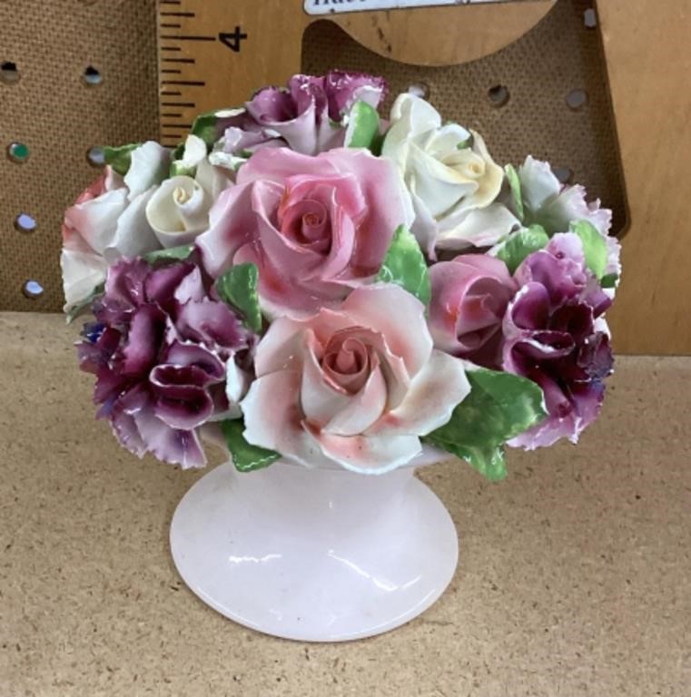 Thorley Staffordshire porcelain floral bouquet