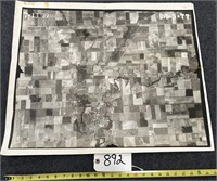 '39 Defiance County Ney OH Aerial Plat Map