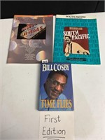 FIRST EDITION BILL COSBY "TIME FLIES" BOOK AND