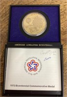 1972 American Revolution bicentennial medal