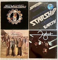 4 70s rock LPs