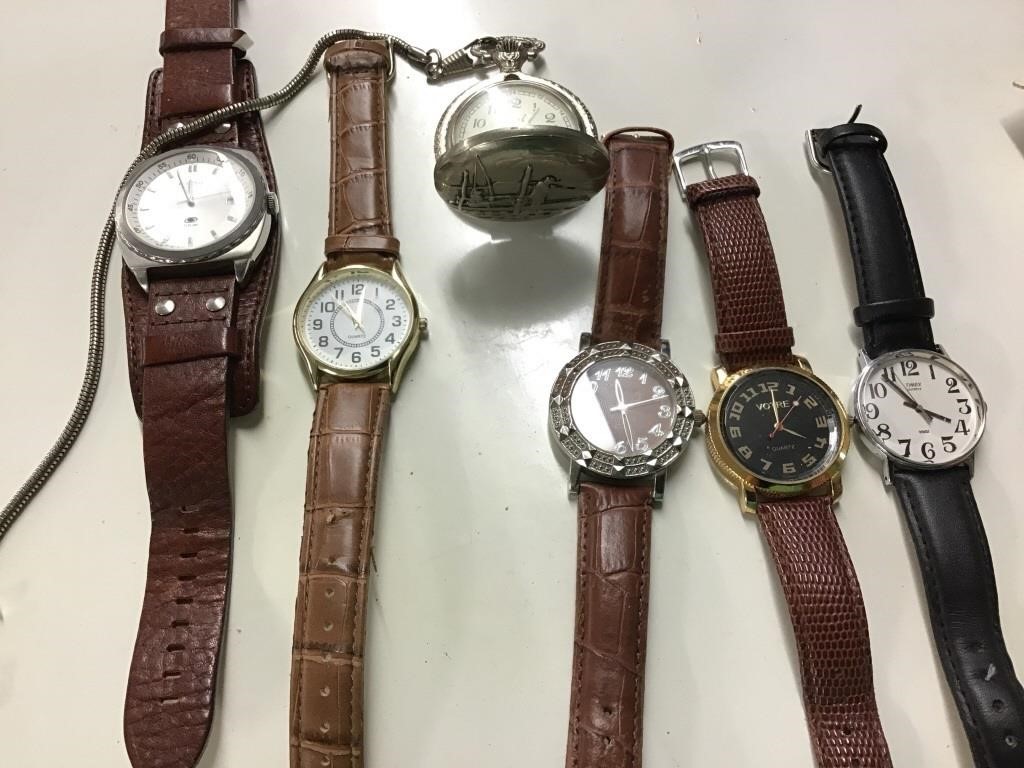 6 men’s watches