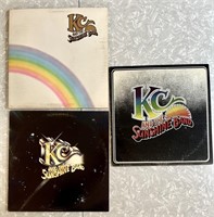 3 KC and the Sunshine Band LPs
