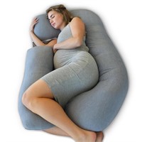 PharMeDoc Pregnancy Pillow, U-Shape Full Body...