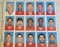 1987 complete set of 15 Cardinals photos