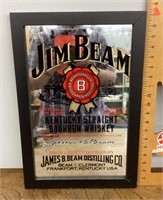 Jim Beam bar mirror