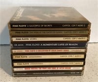 Pink Floyd CD lot + 2 bonus CDs