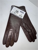 ARIS NEW BROWN SZ. 7 LEATHER GLOVES