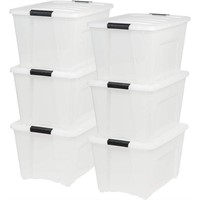 IRIS Storage Containers 6 Pack TB-56D