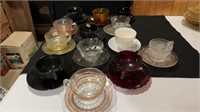 Myra Evans Estate, Depression Glass, Antiques, Collectibles