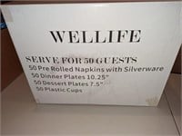 WELLIFE SERVE FOR 50 GUESTS
