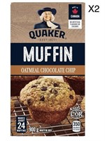 BB 2/18/24 2 pk Muffin Mix Oatmeal Chocolate Chip