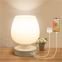 Touch Bedside Table Lamp - Small Lamp for...