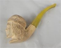 Mershum Carved Pipe Native American