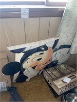 Mickey Mouse cardboard cut out