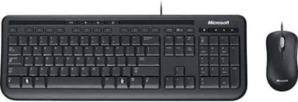 Microsoft Wired Desktop 600: Keyboard and Mouse