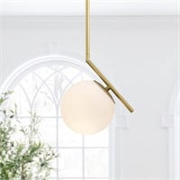 (Shelf)Gold Globe Pendant Light for Kitchen Island