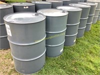 E.  (5) 55 gal steel drums with lids