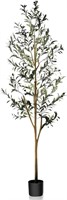 Fosun Faux Olive Tree 6FT - Realistic Leaves