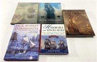 (5) War, Ship & History Books