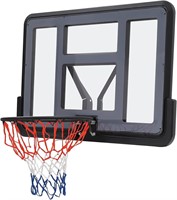 44' Basketball Backboard & Rim  Wall Mounted