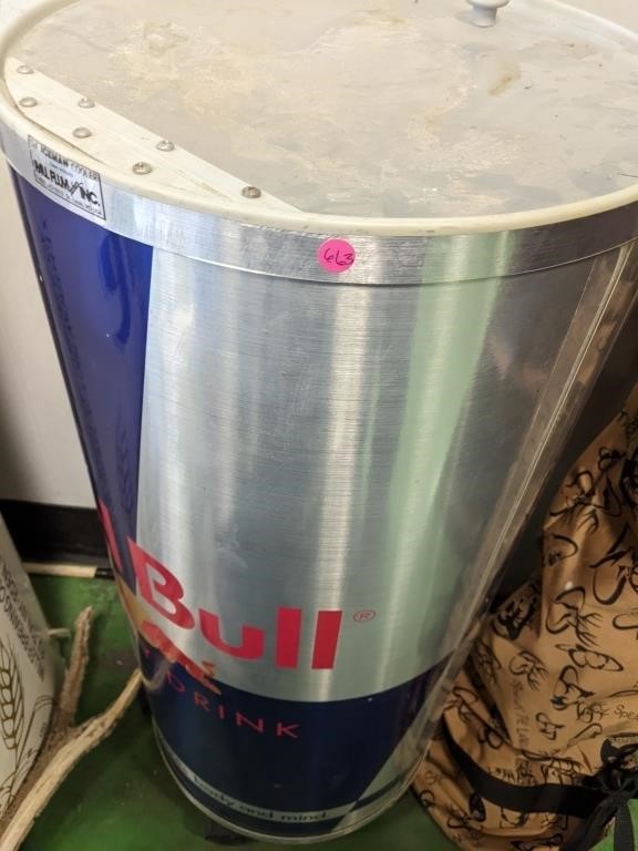 Red Bull Cooler on Wheels