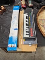 Primo, Music Stand; Electronic Keyboard