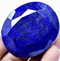 Certified 495.50 ct Natural Blue Sapphire