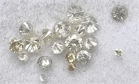 0.50 cts Round Brilliant Natural Diamonds