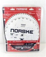 NEW Norske 10" Framing Blade Value Pack