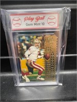 Steve Young Football Card Graded 10