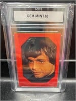 Vintage Star Wars Luke Skywalker Sticker Graded 10