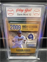 Aaron Judge Minor League Rookie Card Graded 10