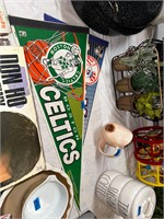 Pennants: Celtics, Yankees