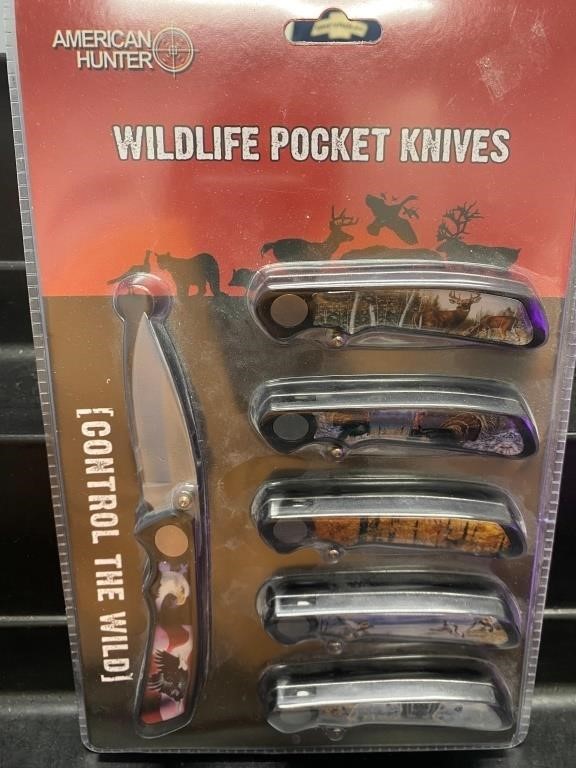 American Wildlife Knife Set Sealed