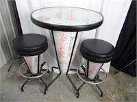 Hendrick Motorsports High-Top Table and Stools