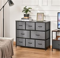 $82 8-Drawer Dresser, 3-Tier Fabric Chest