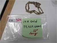 14k gold necklace chain