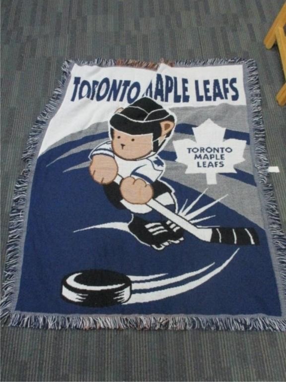 Toronto Maple Leafs child blanket 34"x45"