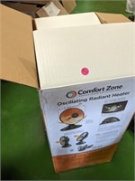 Comfort Zone Oscillating Radiant Heater