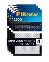 3M 2500 Series Filtrete 1" Filter MPR 2500 MERV