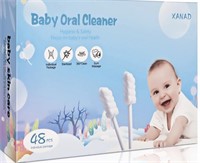 XANAD 48PCS Baby Toothbrush Newborn Baby Tongue
