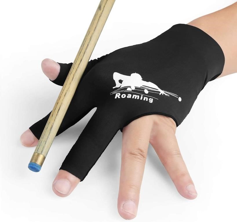 Roaming Breathable Billiard Gloves for Men Left