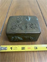 Antique Brass Snuff Box